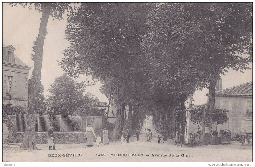 ¤¤  -  1442   -  MONCOUTANT   -   Avenue De La Gare     -  ¤¤ - Moncoutant