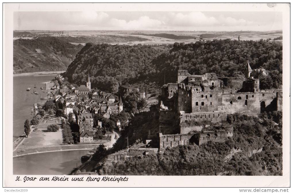 BR11815 Saint Goar Am Rhein Cafe Hauser 2  Scans - St. Goar