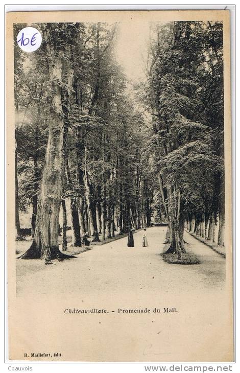 CHATEAUVILLAIN Promenade Du Mail - Chateauvillain