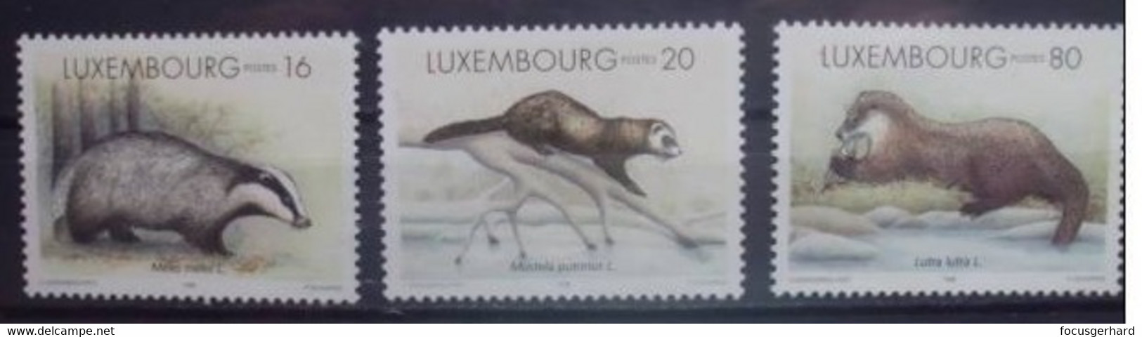 Luxemburg   Tiere  1996  ** - Ongebruikt