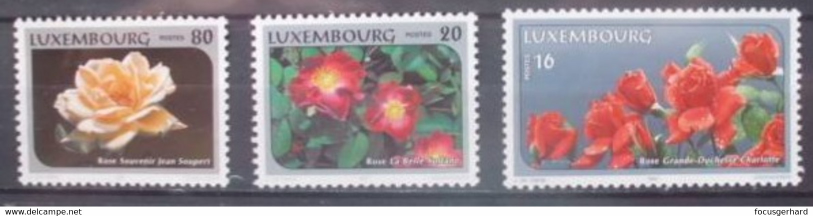 Luxemburg   Blumen 1997  ** - Unused Stamps