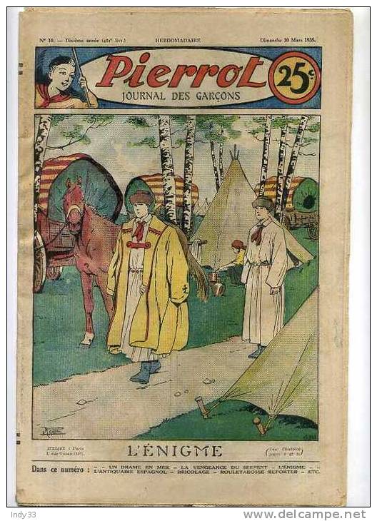 - PIERROT N°10 . 1935 - Pierrot