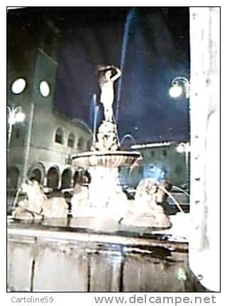 FANO  FONTANA DELLA FORTUNA DI NOTTE VB1975 DX4330 - Fano