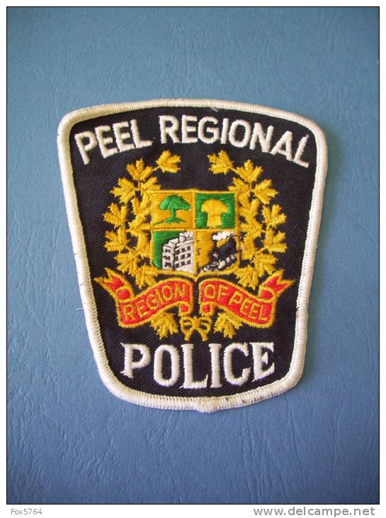 INSIGNE D'EPAULE USA / PATCH POLICE US PD / PEEL REGION / ORIGINAL - Police