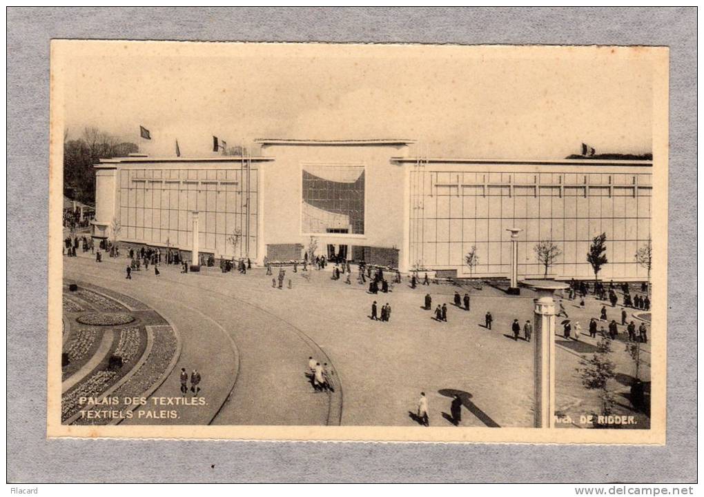31046    Belgio,    Exposition  De  Bruxelles  1935, Palais  Des  Textiles,  NV - Mostre Universali