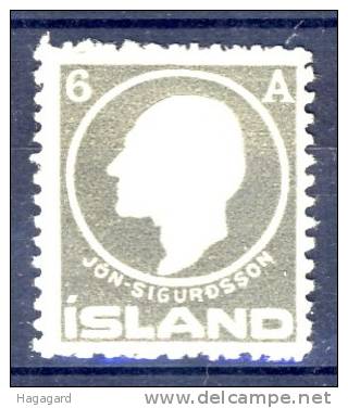 #C1046. Iceland 1911. Michel 66. MH(*) - Unused Stamps