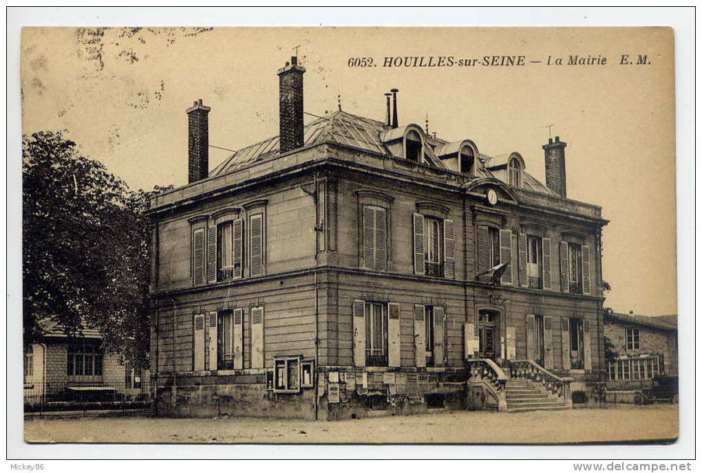 HOUILLES Sur Seine--La Mairie  N° 6052  éd EM - Houilles