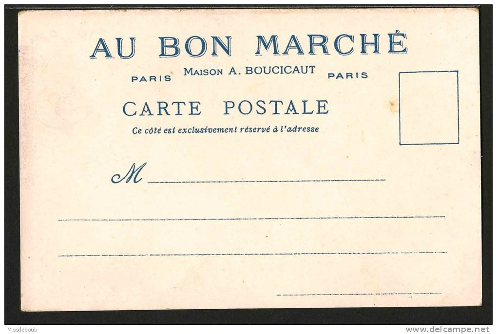 AU BON MARCHE - CPA Le Vieux Paris - Porte St Michel -  ILLUSTRATEUR ROBIDA - Robida