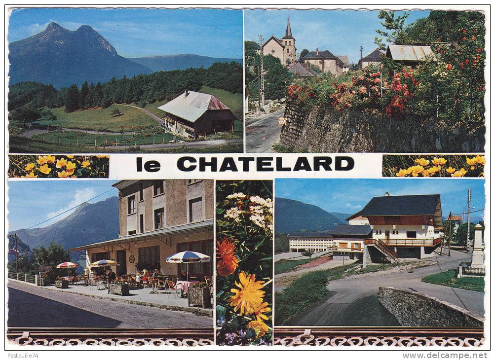 S.  010.  -  LE  CHATELARD  (Savoie) ,  Alt.  757 M.  (Multivues) - Le Chatelard