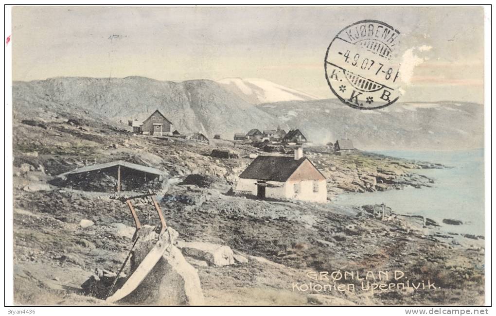 Groenland -  Kolonien Upeenivik - édit; Stenders Forlag Eneberettiget - N° 9017 - TB (voir Scan) - Greenland