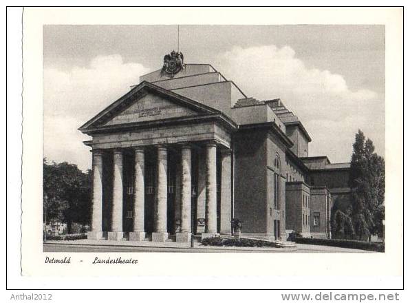 Detmold Landestheater Theater Sw 50er - Detmold