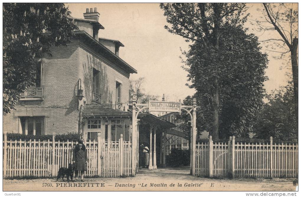 ( CPA 93 )  PIERREFITTE  /  Dancing  " Le Moulin De La Galette "  - - Pierrefitte Sur Seine