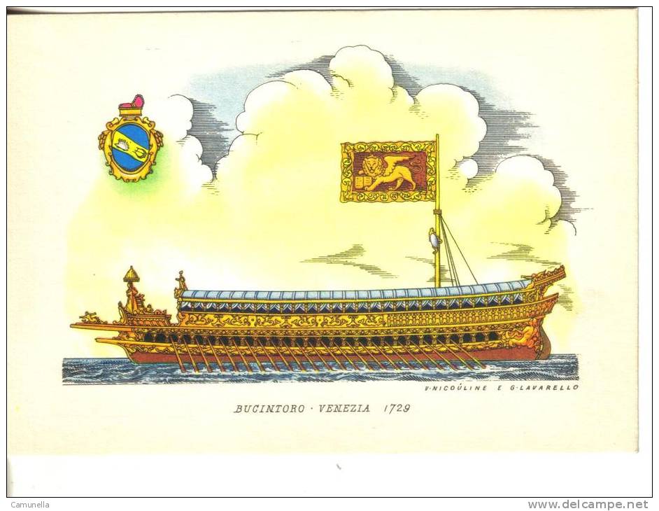 Barche.imbarcazioni - Bucintoro Venezia 1929 - Altri & Non Classificati
