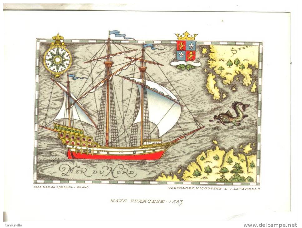 Barche.imbarcazioni - Nave Francese 1583 - Altri & Non Classificati
