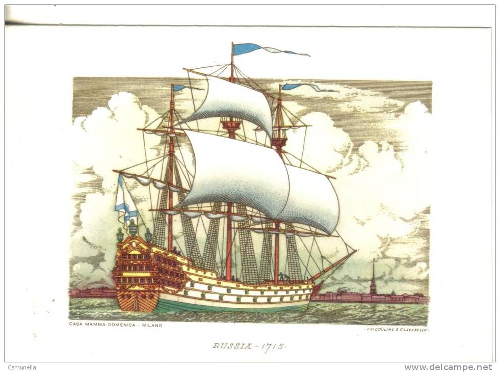 Barche.imbarcazioni - Russia 1715 - Altri & Non Classificati