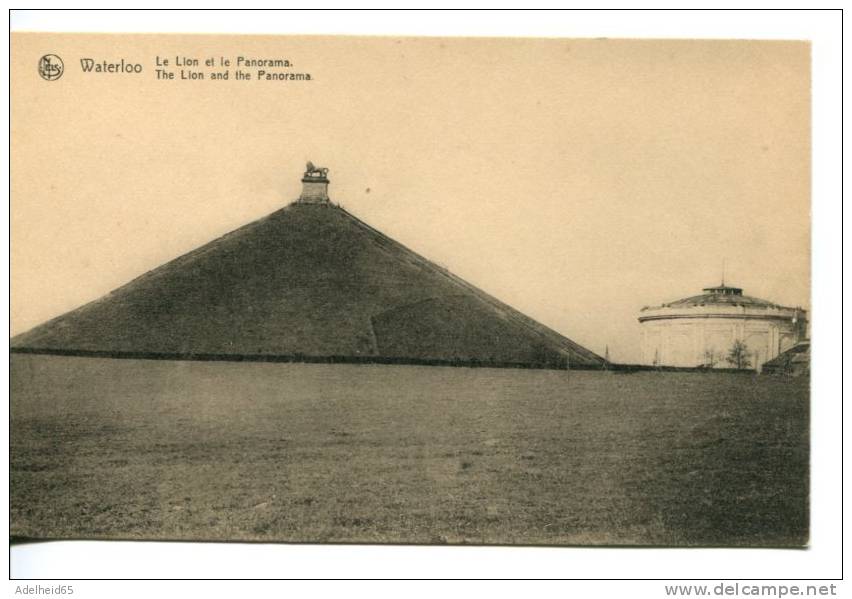 Waterloo Lion, Panorama (la Butte, The Mound) - Autres & Non Classés