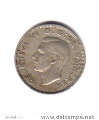 GREAT BRITAIN    2  SHILLINGS  1948  (KM # 865) - J. 1 Florin / 2 Shillings