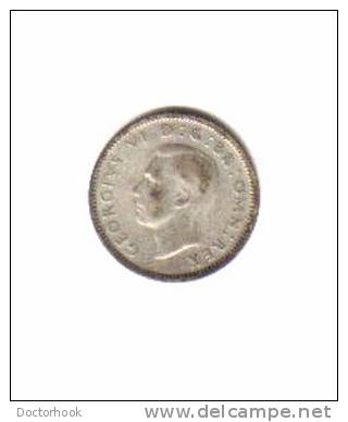 GREAT BRITAIN    6  PENCE  SILVER  1946  (KM # 852) - H. 6 Pence