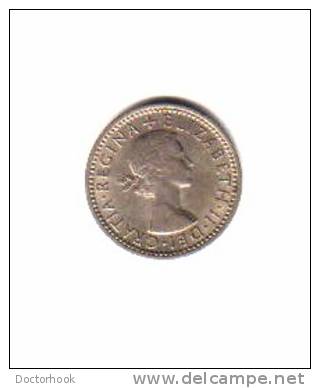 GREAT BRITAIN    6  PENCE  1960  (KM # 903) - H. 6 Pence