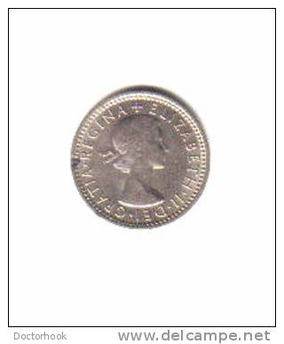 GREAT BRITAIN    6  PENCE  1962  (KM # 903) - H. 6 Pence