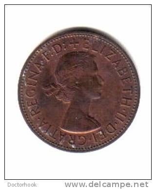 GREAT BRITAIN    1  PENNY  1961  (KM # 897) - D. 1 Penny