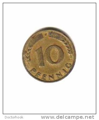 GERMANY    10  PFENNIG  1949  (KM # 103) - 10 Pfennig