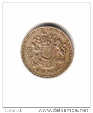 GREAT BRITAIN    1  POUND  1983  (KM # 933) - 1 Pond