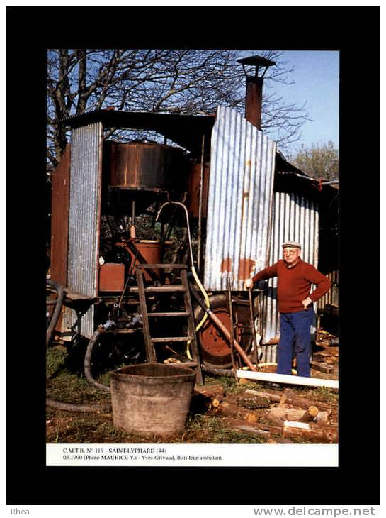 44 - SAINT-LYPHARD - Yves Grivaud, Distilleur Ambulant - 03/1990 - N° 119 - Alambic - Distillerie - Saint-Lyphard