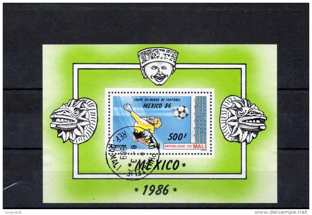MALI : Coupe Du Monde De Football "Mexico 1986", Plongeon De Gardien. - Sport - 1986 – México