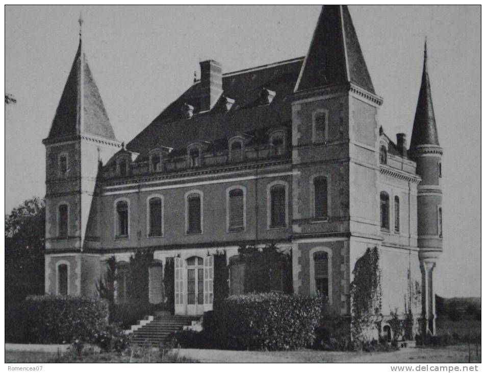 Château De SAINT-GERME (Gers) - Environs De RISCLE - Voyagée - Début De Pliure Sur Le Coin Sup Droit (voir Scans) - Riscle