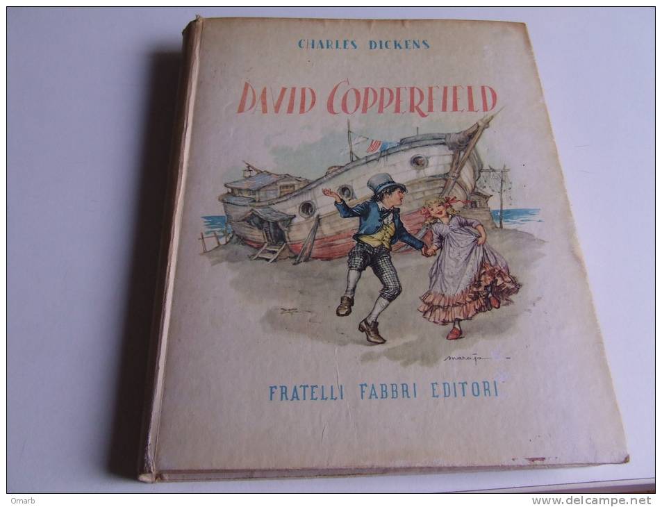 P302 Dickens - David Copperfield - Grandi Edizioni, Collezione Per Ragazzi N.12, Fratelli Fabbri Editori, 1953 - Niños Y Adolescentes