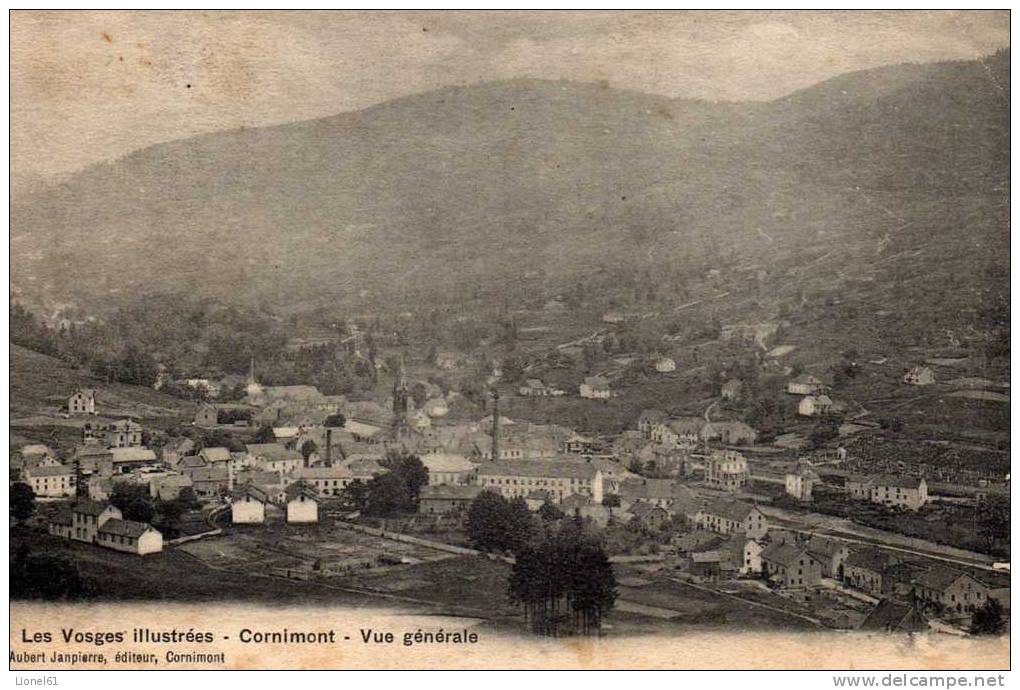 CORNIMONT : (88) Vue Générale - Cornimont