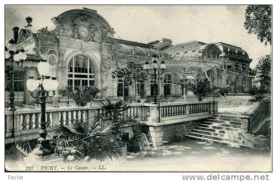 N°22646 -cpa Vichy -le Casino- - Casino