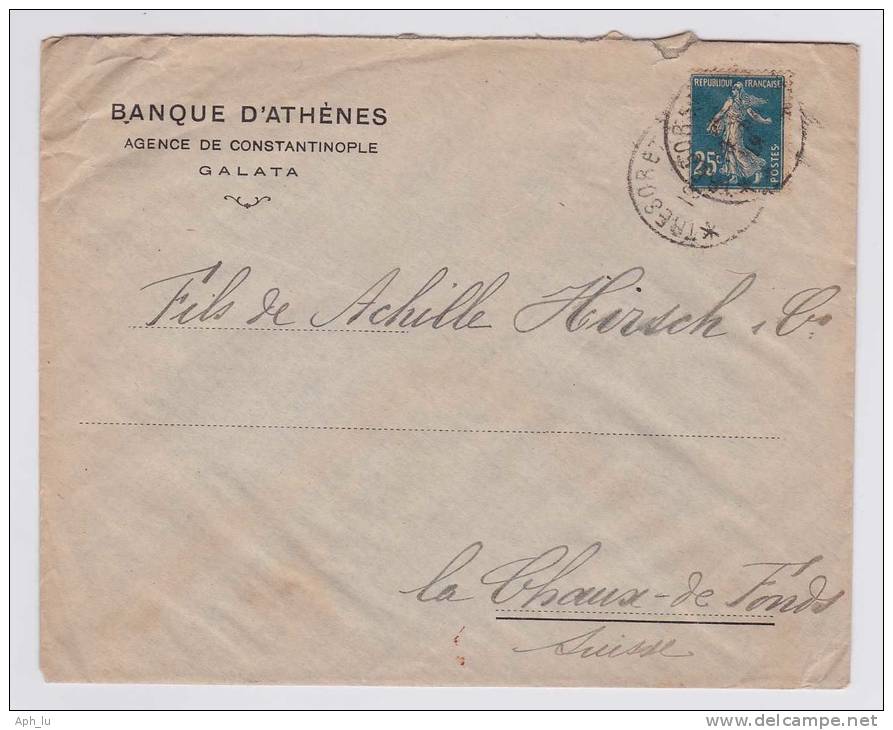 Frankreich Brief Aus Konstantinopel (y120) - Covers & Documents