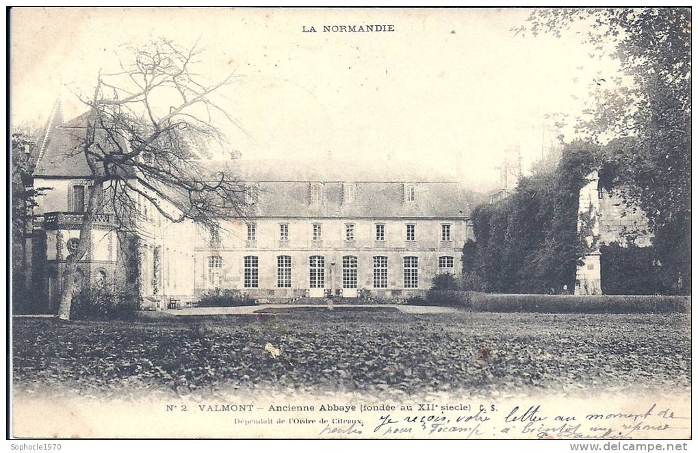 HAUTE NORMANDIE - 76 - SEINE MARITIME - VALMONT Abbaye Fondée Au XIIème Siècle - Valmont