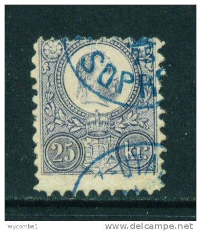 HUNGARY  -  1871  25Kr  Used  As Scan - Used Stamps