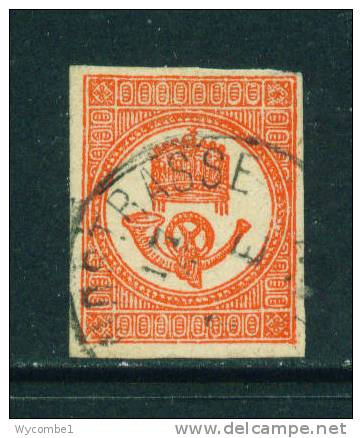 HUNGARY  -  1871  Newspaper Stamp  Posthorn To The Left  1Kr  Used  As Scan - Newspapers