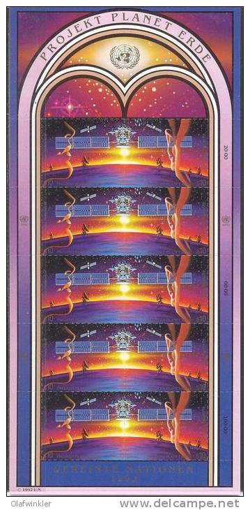 1992 Projekt Planet Erde KLB  ANK / Mi 133-4 / Sc 134a / Y&T 145-6 Postfrisch/neuf Sans Charn./MNH - Unused Stamps