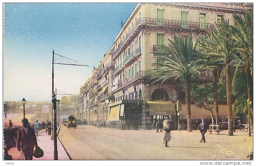 ALGER - Boulevard De La République (Ed. Combier, Macon) - Alger