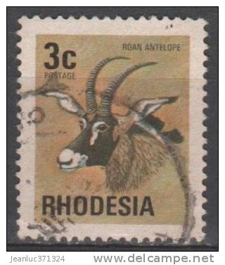 N° 236 O Y&T 1974 Antilope - Rodesia Del Sur (...-1964)