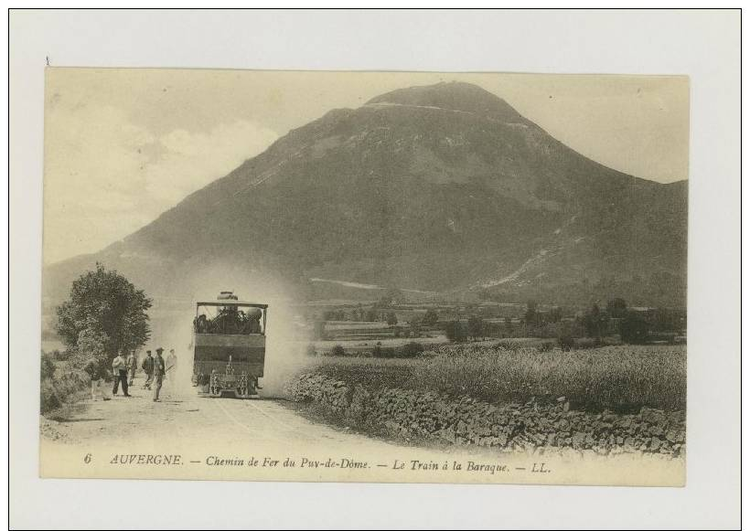 AUVERGNE : Chemin De Fer Du Puy De Dôme : Le Train à La Baraque *f2703 - Autres & Non Classés