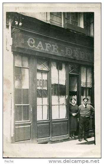 N°22673 -carte Photo Café -non Localisé- - Cafés