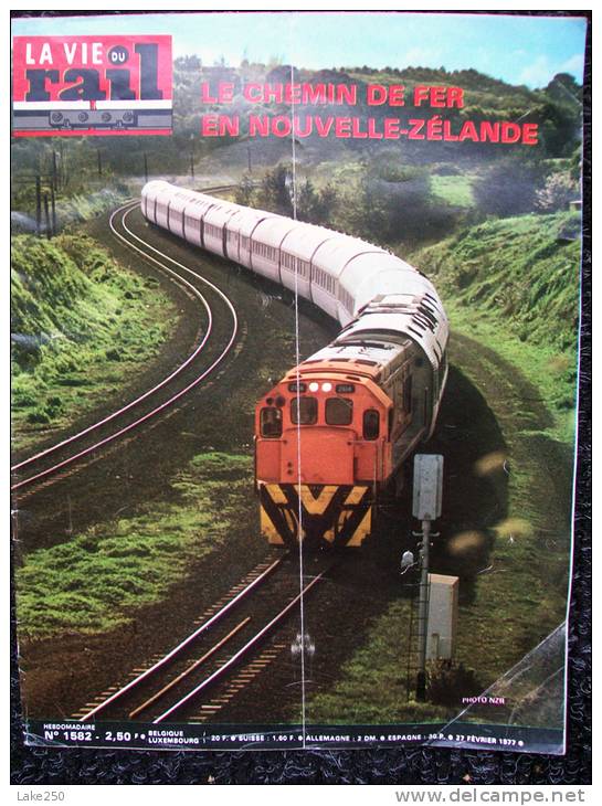 LA VIE DU RAIL N° 1582 DEL 27/02/1977 - Trains