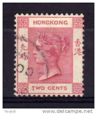 Hong Kong - 1882 - 2 Cents Definitive (Rose Pink) - Used - Oblitérés