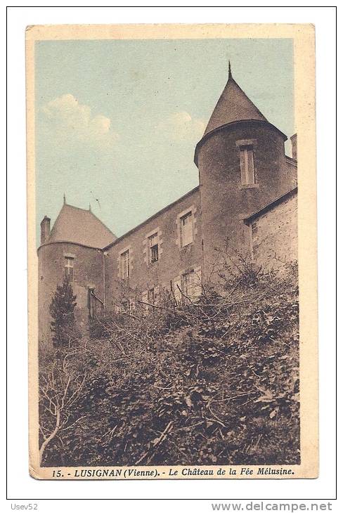 Lusignan - Le Château De La Fée Mélusine - Lusignan