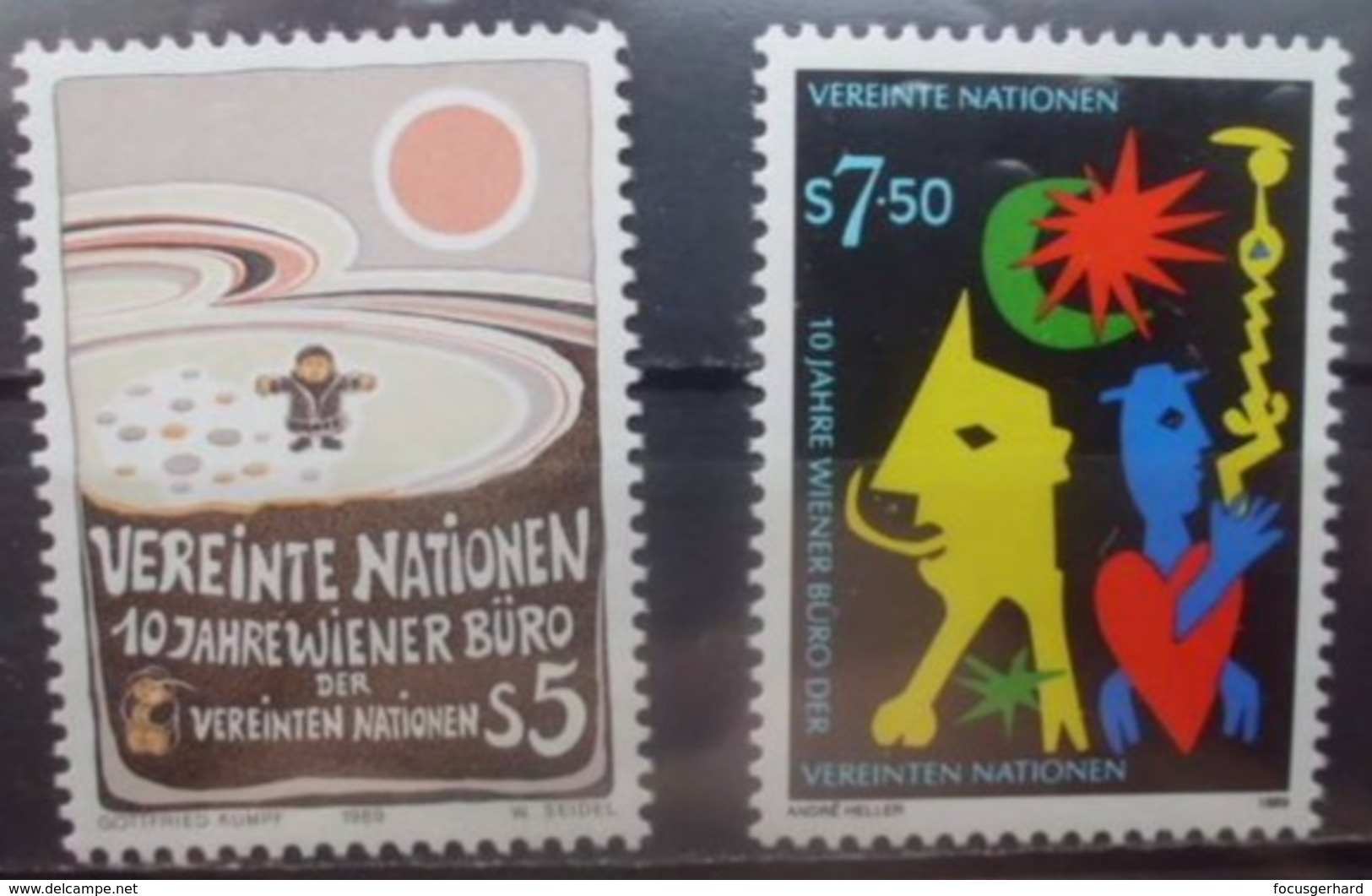 Uno   Wien   1989    ** - Unused Stamps