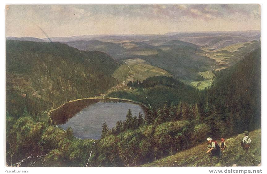 CPA FELDBERG-GEEBUD - DEN FELDSEE - B. HOFFMANN - Feldberg