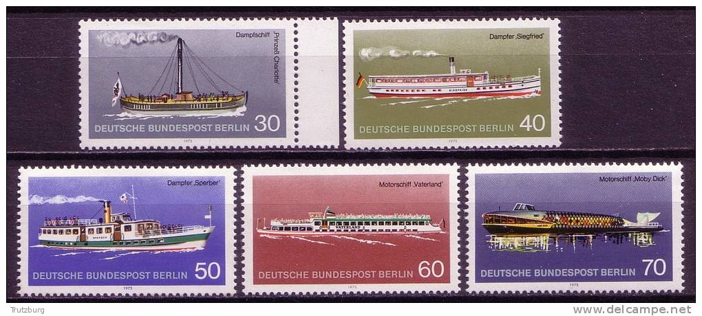 Berlin West Nr.483/7        **  Mint        (291) - Unused Stamps