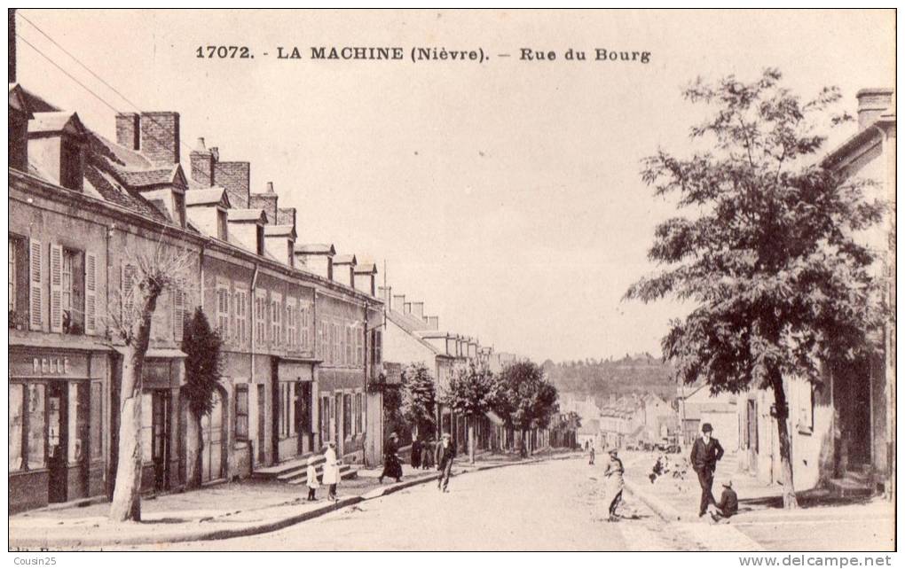58 LA MACHINE - Rue Du Bourg - La Machine