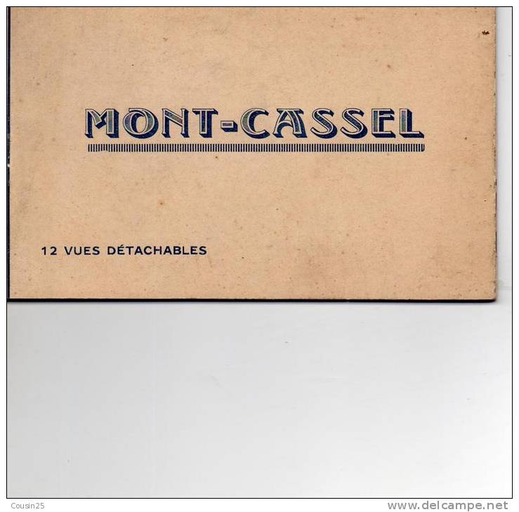 59 MON CASSEL - Carnet De 8 Vues Détachables - Cassel